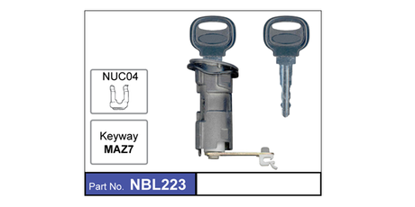 Boot Lock NBL223 - Nice Products | Universal Auto Spares