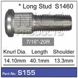 Wheel Stud S155 - Nice Products | Universal Auto Spares