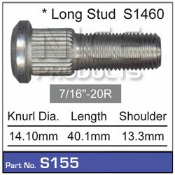 Wheel Stud S155 - Nice Products | Universal Auto Spares