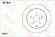 Brake Disc DF7857 - TRW