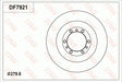 Brake Disc DF7921S - TRW