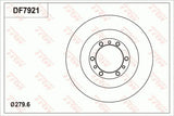 Brake Disc DF7921S - TRW