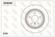 Brake Disc DF8049 - TRW