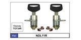 Door Locks pair NDL11R - Nice Products | Universal Auto Spares