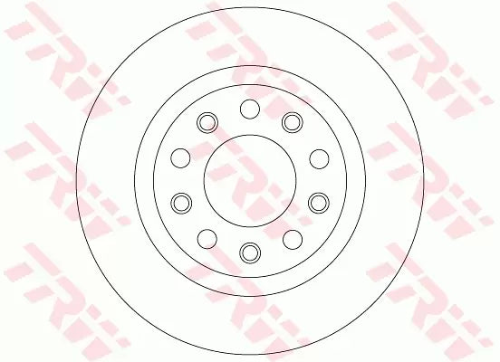 Brake Disc DF8070 - TRW