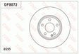 Brake Disc DF8072S - TRW