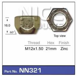 Wheel Nut NN321-100 - Nice Products | Universal Auto Spares