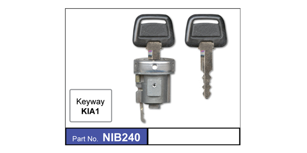 Ignition Barrel (NLA) NIB240 - Nice Products | Universal Auto Spares