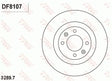 Brake Disc DF8107 - TRW