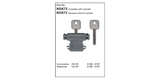 Glove Box Lock NGK72 - Nice Products | Universal Auto Spares