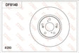 Brake Disc DF8140S - TRW