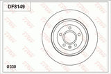 Brake Disc DF8649S - TRW
