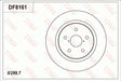 Brake Disc DF8161S - TRW