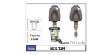 Door Lock NDL12R - Nice Products | Universal Auto Spares