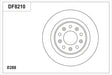 Brake Disc DF8216 - TRW