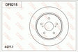 Brake Disc DF8215 - TRW
