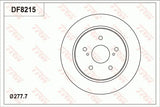 Brake Disc DF8215 - TRW