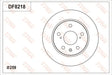 Brake Disc DF8218 - TRW