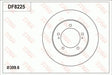 Brake Disc DF8225S - TRW