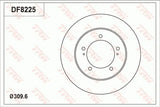Brake Disc DF8225S - TRW