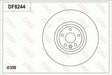 Brake Disc DF8244S - TRW