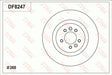Brake Disc DF8247S - TRW
