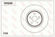 Brake Disc DF8250S - TRW