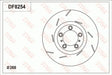 Brake Disc DF8254S - TRW