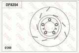 Brake Disc DF8254S - TRW