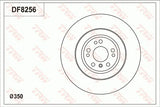 Brake Disc DF8256S - TRW