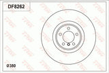 Brake Disc DF8262S - TRW