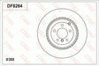 Brake Disc DF8264S - TRW