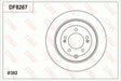 Brake Disc DF8267S - TRW