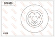 Brake Disc DF8309S - TRW