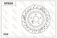 Brake Disc DF8324S - TRW