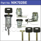 Lock set NIK702BE - Nice Products | Universal Auto Spares
