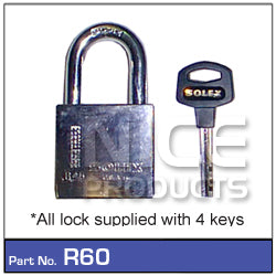 Padlock R60 - Nice Products | Universal Auto Spares