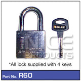 Padlock R60 - Nice Products | Universal Auto Spares