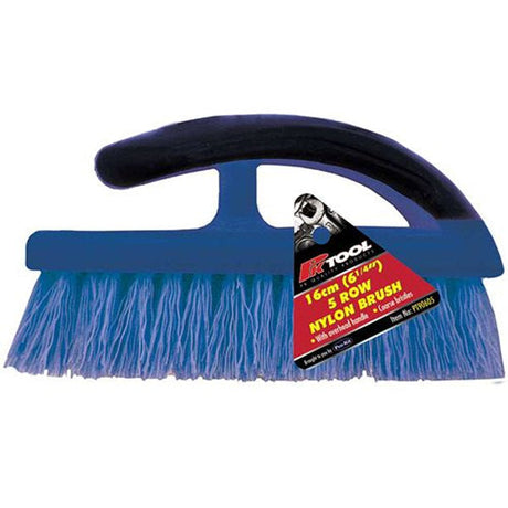 160mm (61/4”) 5 Row Brush Nylon Bristles With Overhead Handle - PKTool | Universal Auto Spares