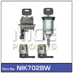 Lock set NIK702BW - Nice Products | Universal Auto Spares