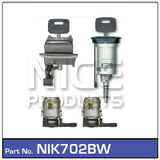 Lock set NIK702BW - Nice Products | Universal Auto Spares