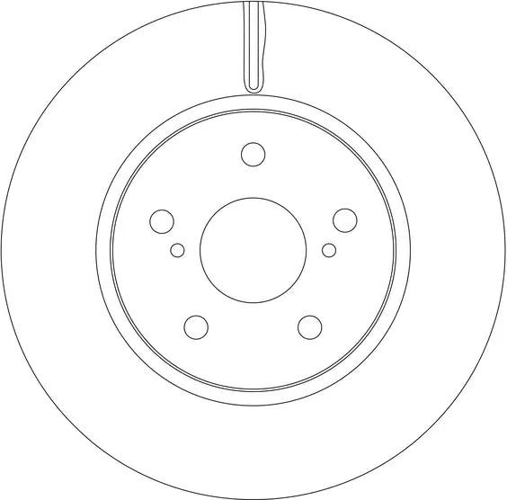 Brake Disc DF8411S - TRW