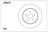 Brake Disc DF8577S - TRW