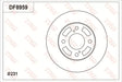 Brake Disc DF8995 - TRW
