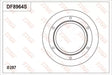 Brake Disc DF8964S - TRW