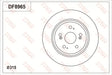 Brake Disc DF8965S - TRW