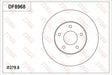 Brake Disc DF8968S - TRW