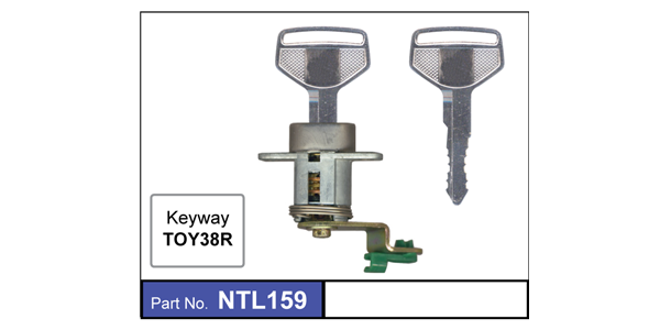 Tailgate Lock NTL159 - Nice Products | Universal Auto Spares