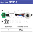 Ignition Switch NC133 - Nice Products | Universal Auto Spares