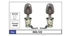 Door Locks pair NDL122 - Nice Products | Universal Auto Spares